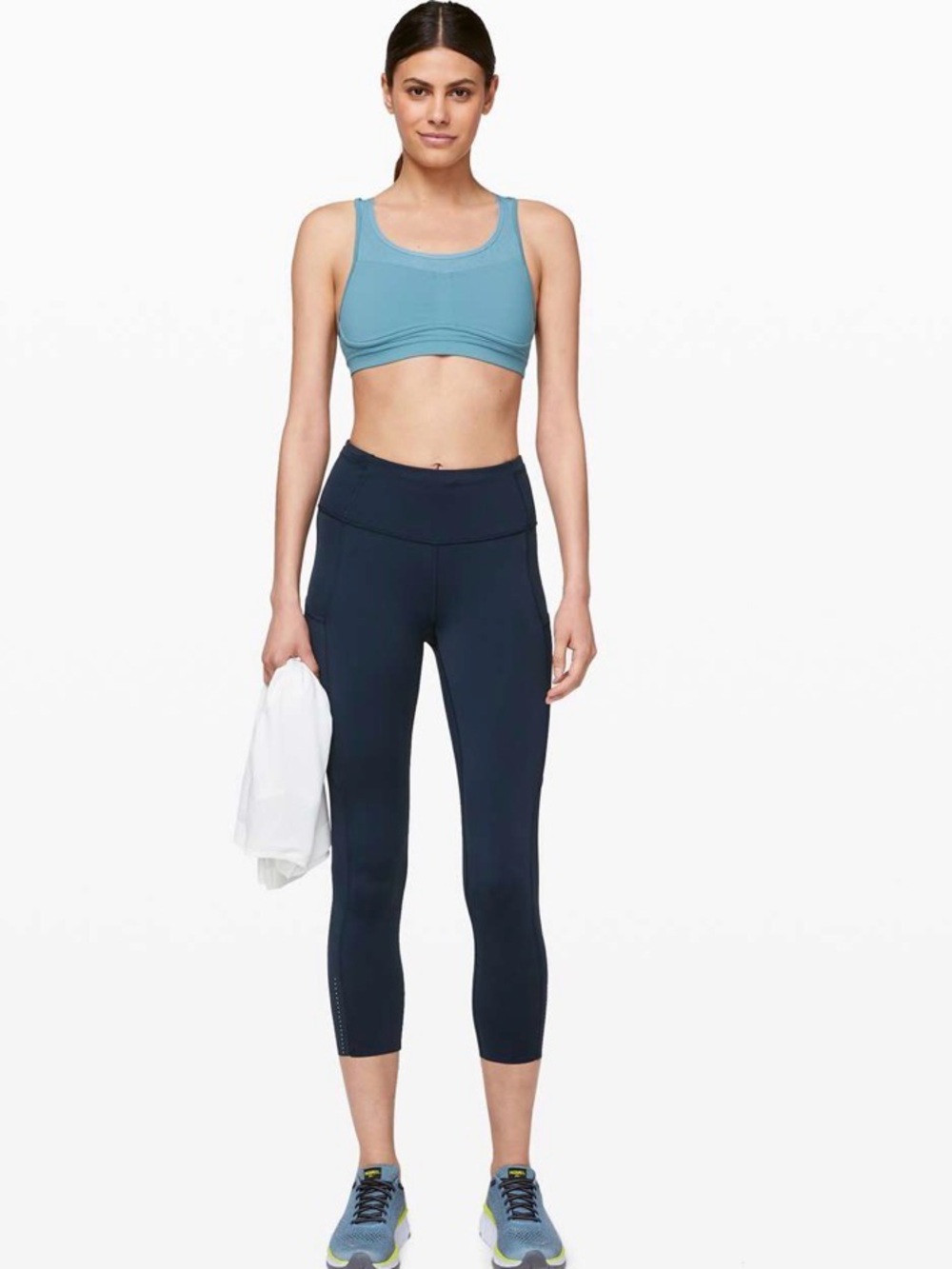 Lululemon Fast and Free High-Rise Crop 23"
True Navy size 10